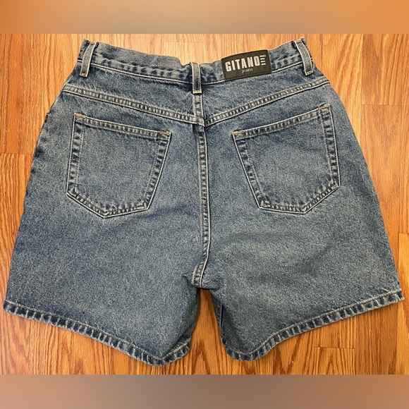 EUC Sz 12 Vintage Gitano Jeanswear Denim Shorts - Picture 2 of 9